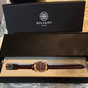 Bolvaint Paris Men's Brown Watch